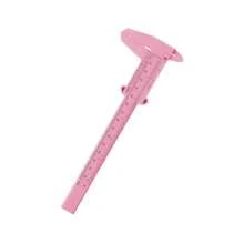 Thước cặp nhựa Vernier 1 Count Double Rule Scale, dùng để đo chiều dài, đường kính ngoài, đường kính trong và độ sâu của các bộ phận - thước cặp - Xem 6