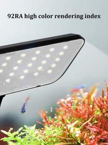 Aquarium LED Lamps  Aquarium Clamp Lamps Full Spectrum Aquatic Plant Lamps,Fish Tank Clamp Lamps For Glass Up To 15mm Thick, USB