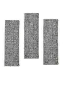 1/3/5 Stücke Ersatz-Wischtücher, dickere flache Wischkopf-Reinigungstücher mit Doppelseite, selbstklebende Wischbezüge ohne Handwäsche