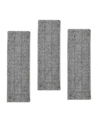 1/3/5pcs Mop Replacement Pads, Thicker Flat Mop Heads Dual-Sided Cleaning Cloth, Self-Adhesive No Hand Wash Mop Covers