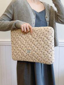 1个笔记本电脑保护套，适用于11英寸/13英寸/15英寸笔记本电脑，纯色印花休闲男女通用保护套，小巧便携，可用作文件袋、笔记本电脑内胆包、笔记本电脑手提包，适用于11英寸、13英寸、15英寸的惠普、华硕等品牌笔记本电脑，适合女性、青少年、男性、大学生使用。也适用于9-15英寸平板电脑，兼容iPad Air、4、5、Pro，具有防震收纳功能。 - 彩色 - 查看 8