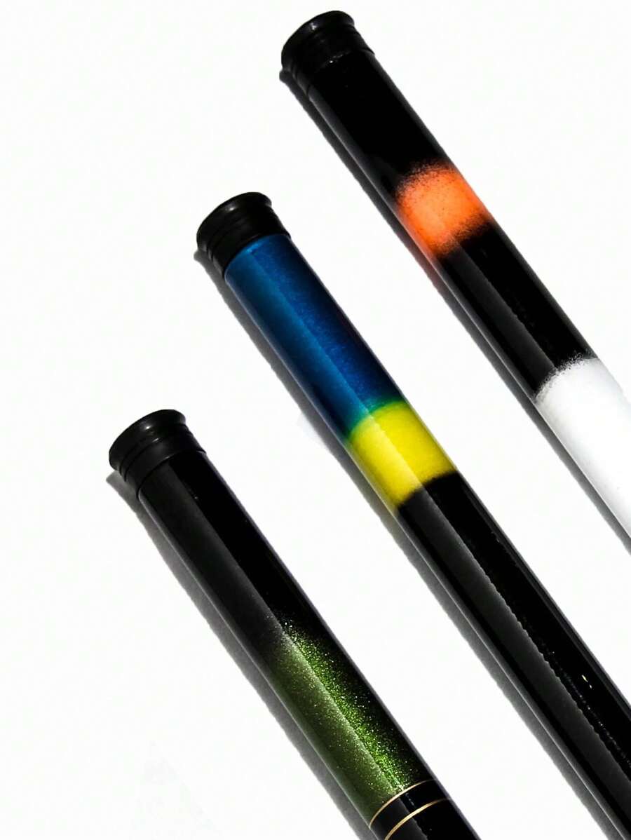 Kit 3 Varas Pesca Telescopica de 2,10 Mts 100% Fibra de Vidro - Multicolorido - Visão 1