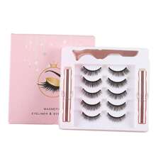 Set de pestañas postizas y delineador de ojos - Pestañas Naturales - Ver 1