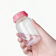 1pc 125ml Breast Milk Storage Bottle, Standard Neck PP Material Milk Collection Bottle, Leakproof And Refrigerator-Safe, Compatible With Replacement Nipples, Convenient For Outdoor And Daily Use - Multicolor - View 7