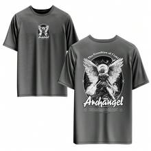 Men's T-Shirt 100% Cotton, Front And Back, Colorful Digital Print, High Resolution, Unisex, Round Neck. - 查看 1