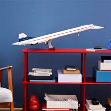 LEGO Modelo de avión Concorde 10318 Serie Creativa, juego de bloques de construcción, regalo - Multicolor - Ver 3