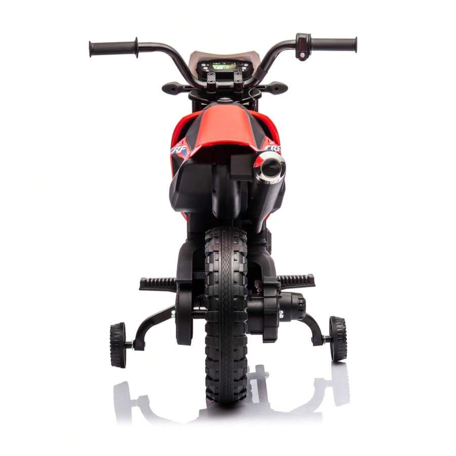 Electric Ride On Motorcycle, Battery Powered Motorbike Toy, With