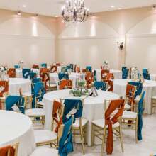 12 Pack Round Tablecloth 90 Inch Polyester Round Table Cloths  Wrinkle Resistant Washable Polyester Table Cloth Decorative Fabric Table Cover For Wedding Party Restaurant Buffet Table - White - View 3