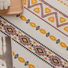 1 chiếc khăn trải bàn hình chữ nhật phong cách Bohemian chống thấm nước và dầu mỡ, có tua rua, dùng trang trí nhà cửa. - Mùa hè Bohemian-Miền Nam - Xem 9