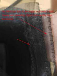 1pc Organza Fabric With Encrypted Mesh Background For Wedding Decoration, Tulle Material - Black - View 3