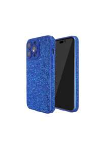 1pc Luxury Sparkling Sequined Rhinestone Decorated Phone Case With Lens Film, Compatible With IPhone 15/14/13/12/11/15 Pro Max/14 Pro Max/13 Pro Max/12 Pro Max/11 Pro Max/15 Pro/14 Pro/13 Pro/12 Pro/14 Plus
