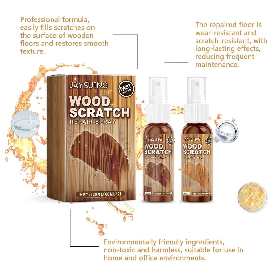 Wood Floor Scratch Repair Filler Furniture & Flooring Scratch Remover