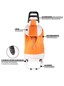 Simple Errand Cart - Orange - View 3
