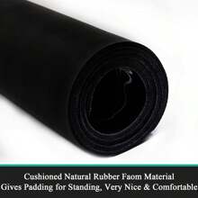 1 pieza Alfombra de cocina suave y cómoda con impresión negra, alfombra de entrada impermeable y resistente al aceite, alfombra de piso fácil de limpiar para decoración de dormitorio, sala de estar, baño, lavandería