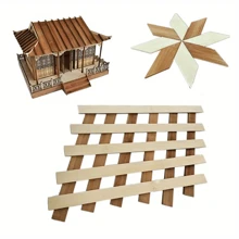 50 Stücke 30*1cm/11,81*0,39 Zoll Natürlich/Verkohlt Flache Bambus Holz Streifen Kombination Verkohlt Bambus Holz Bau Modell Material Holzprodukt Konstruktion Harte Textur