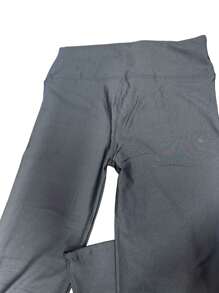 LINED FLARE PANTS - màu đen - Xem 3