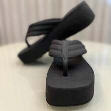 Delta Platform Cloud Fashion Clog - Negro - Ver 4