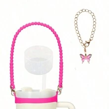 1/2 pièces Porte-bouteille d'eau avec sangle, convient aux bouteilles de 8 oz à 40 oz, sangle pour bouteille d'eau, compatible avec les accessoires de la tasse (tous les produits n'incluent pas les tasses d'eau)