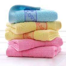 1 件 33x73 厘米加厚棉质双面柔软吸水擦脸毛巾