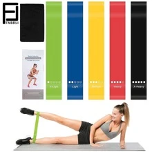 Ligas De Resistencia Banda De Resistencia Ejercicio Yoga Kit - Rojo y blanco - Ver 1