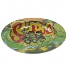 Round Aluminum Tabletop Ashtray - 彩色 - 查看 2