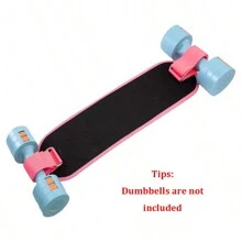 1 件装黑色哑铃壶铃多功能腰部训练带，用于髋关节和腰部训练，健身房