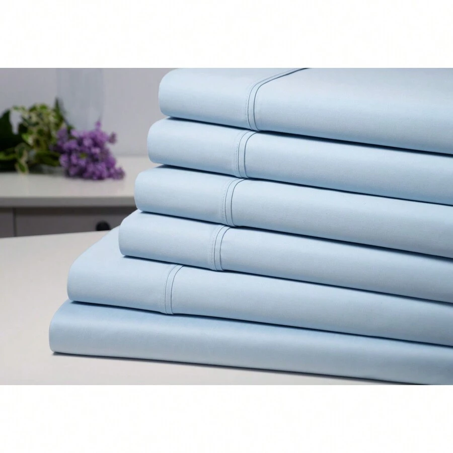 Kathy Ireland Bamboo Cotton 1500 Thread Count 6 Pc Sheet Set Queen King