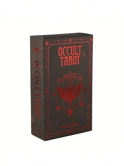 1 Set Mystische Tarot Karten 78 Stück Orakel Karten Deck, Wahrsagekarten Weihnachtsgeschenk, Tarot, Tarot Karten, Tarot Deck, Tarot Karten mit Bedeutungen, Tarot Tischdecke, Tarot Karten Dekoration
