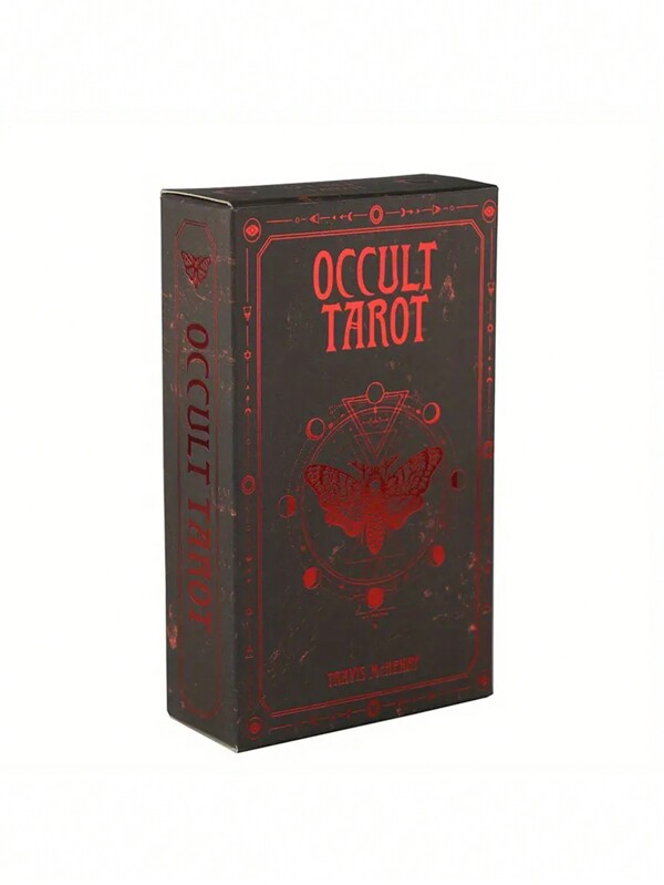 1 set Cartas del Tarot Místicas 78 piezas Baraja de Cartas Oráculo, Cartas de Adivinación, Regalo de Navidad, Tarot, Cartas del Tarot, Baraja del Tarot, Cartas del Tarot con Significados, Mantel del Tarot, Decoración de Cartas del Tarot