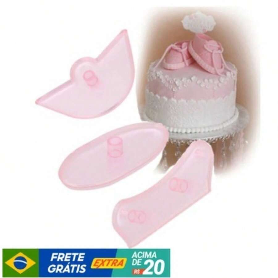 Baby Shoe Tennis Cutter Mold For Biscuit Fondant--C4823 - 銅色 - 查看 1