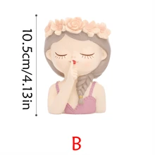 可爱的仙女花盆 - 小花瓶，适合房间装饰和家居装饰，非常适合圣诞节装饰、秋季装饰和中心装饰 - 彩色 - 查看 8