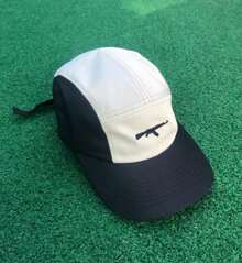Anth Co Rifle Five Panel Cap Beige And Black - Nhiều màu - Xem 1