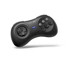 Designed For Action, Fighting Games, Etc., Customized Bluetooth Controller, Classic Cross Key, Matte Frosted Texture, Non-Slip And Sweat-Proof, Rounded Chamfers, Classic Six-Button Position, Horizontal Layout, Equipped With Independent Pairing Key, USB-C Interface, Custom Key Burst Function. Platform Compatible With Windows, Android, MacOS, Steam, Switch, Etc..Gaming Controller For PC, Windows 10,11, Steam Deck,Raspberry Pi, Android - Black Myth: Wukong - Black - View 9