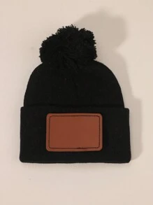 Personalizowana czapka dla niemowląt, czapka z pojedynczym pomponem, czapka dla niemowląt z niestandardowym imieniem, czapka dla niemowląt, czapka dla małych dzieci, czapka dla dziewczynek, czapka w wieku 1-3 lat, noworodek, powrót do szkoły, pomysły na zimowe prezenty dla chłopców i dziewcząt, walentynki