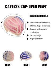 Tóc giả dài 28 inch, kiểu gợn sóng, xoăn nhiều màu xanh dương, hồng, vàng, thích hợp cho cosplay, có mái, dùng cho Halloween, làm từ chất liệu tổng hợp chịu nhiệt, dành cho nữ. - Nhiều màu - Xem 7