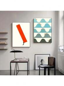 1PC Tranh Canvas Nghệ Thuật Treo Tường Nhân Vật Trừu Tượng Tư Thế Hài Hước Áp Phích Và Tranh In Phòng Khách Hiện Đại Và Trang Trí Nhà Cửa Hình Ảnh Màu Không Khung - Nhiều màu - Xem 6