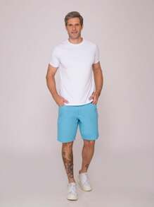 Bermuda Masculina Chino em Sarja Conforto e Estilo Casual