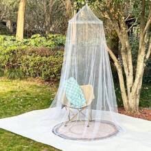 1 pieza Mosquitera plegable y portátil, Dosel redondo, Estilo princesa, Adecuado para cama - mosquitera tipo cúpula - Ver 9