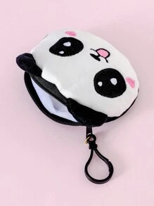 1pc Cute Cartoon Animal & Fruit Pattern Pet Waste Bag Dispenser, Portable Outdoor Pet Garbage Bag Holder, Cleaning Supplies, Pickup Bag Storage Pouch, Snack Bag