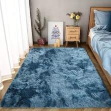 Super Soft Long Carpet, Fluffy Tie Dye Shaggy Rug For Living Room, Bedroom, Nursery, Dormitory, Teen's Room Decoration Gifts Birthday Graduation