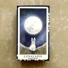 78-Piece Tarot Lunalapin Rabbit Deck: A Very Cute Rabbit Tarot Card, Full Of Creativity And Carefully Crafted Cards - Baby Blue - View 2