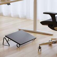Rubberized Footrest With 3 Height Adjustments 45x30cm Ergonomic Non-Slip NR17 Certified Reliza Robust - 查看 2