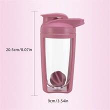 New Shake Bottle Fitness Sports Water Bottle Large Capacity Plastic Protein Powder Shaker Cup