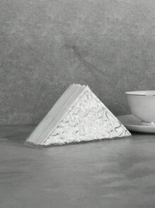 1 件透明亚克力纸巾盒架，创意纸巾分配器，适用于酒吧、咖啡厅桌、餐厅、家居用品、桌子、家居装饰、家居组织和存储、卧室房间装饰、厨房配件、厨房工具、厨房收纳盒、旅行、节日、纸巾盒架、餐巾架、节日家庭聚会、厨房餐桌装饰，适用于家庭厨房卧室客厅餐厅、家居装饰配件、装饰盒、女性婚礼礼物、夏季旅行节日必备品 - 無色 - 查看 2