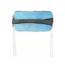 Portable Foldable Crib For Bedside - Perfect For Placing Next To Your Bed - 藍色 - 查看 6