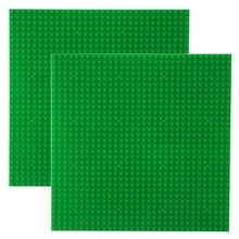 2pcs 32x32 Classic Base Plates, 100% Compatible With Major Brands - Size 25.5cm X 25.5cm Winter Gifts Color Block Color Blocks