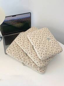 1个笔记本电脑保护套，适用于11英寸/13英寸/15英寸笔记本电脑，纯色印花休闲男女通用保护套，小巧便携，可用作文件袋、笔记本电脑内胆包、笔记本电脑手提包，适用于11英寸、13英寸、15英寸的惠普、华硕等品牌笔记本电脑，适合女性、青少年、男性、大学生使用。也适用于9-15英寸平板电脑，兼容iPad Air、4、5、Pro，具有防震收纳功能。 - 彩色 - 查看 3