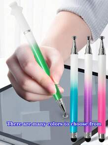 1 支渐变绿色双头触控笔，带手机支架，适用于触摸屏设备，适合在手机、平板电脑和其他电容屏上书写、素描、记笔记 - 彩色 - 查看 6