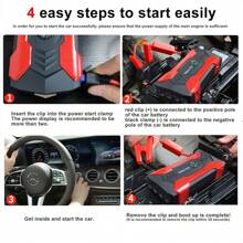 Car Jump Starter 99800mAh Portable USB Power Bank Battery Charger Booster Clamp - 1 - 查看 3