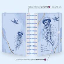 Disc Notebook + Iscool 140 Pages Smart Oceania - 長(20 公分 x 27.5 公分) - 查看 2